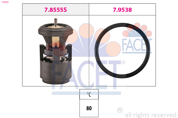 FACET 7.8555 Thermostat d'eau