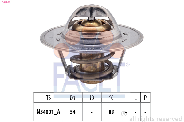 FACET 7.8678S Thermostat,...