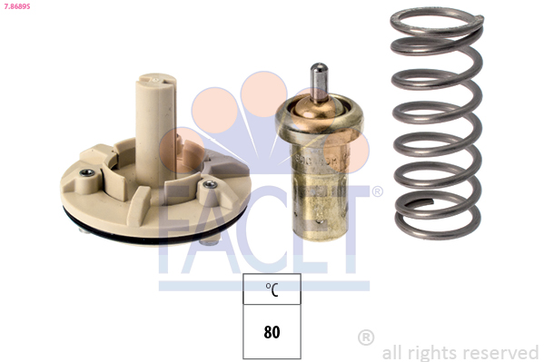 FACET 7.8689S Thermostat d'eau