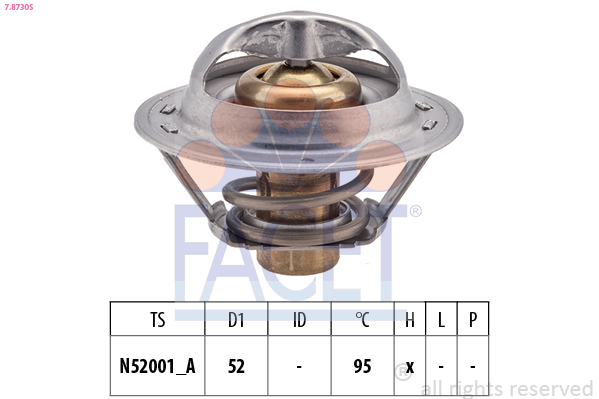 FACET 7.8730S Θερμοστάτης,...