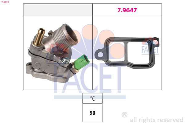 FACET 7.8732 Thermostat,...