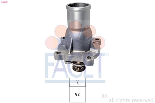 FACET 7.8738 Thermostat d'eau