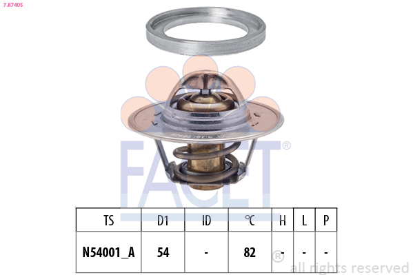 FACET 7.8740S Thermostat,...