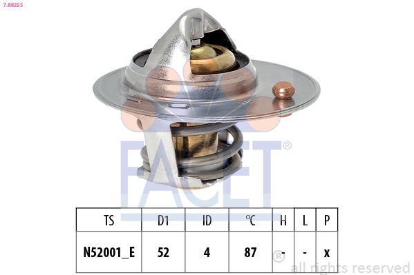 FACET 7.8825S Thermostat,...