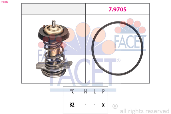 FACET 7.8842 Thermostat,...