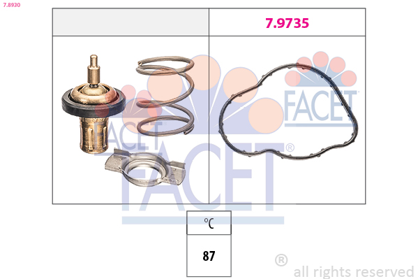 FACET 7.8930 Thermostat,...