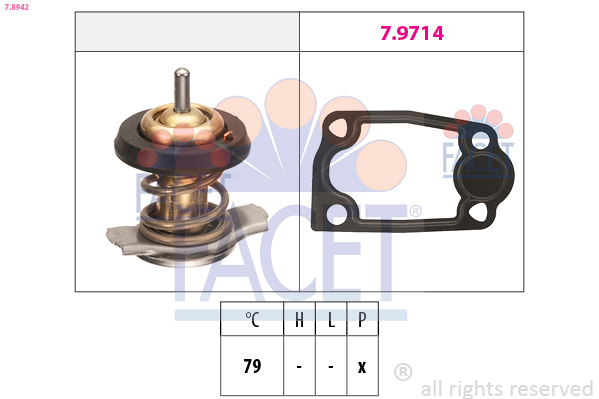 FACET 7.8942 Thermostat,...