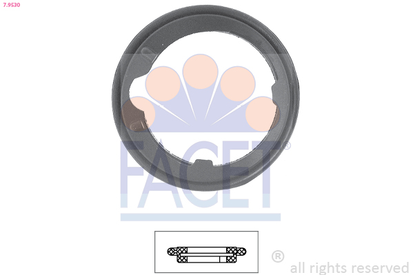 FACET 7.9530 Gasket,...