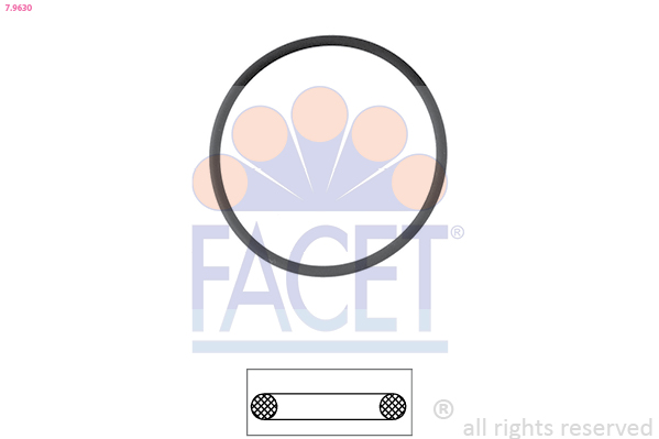 FACET 7.9630 Gasket,...