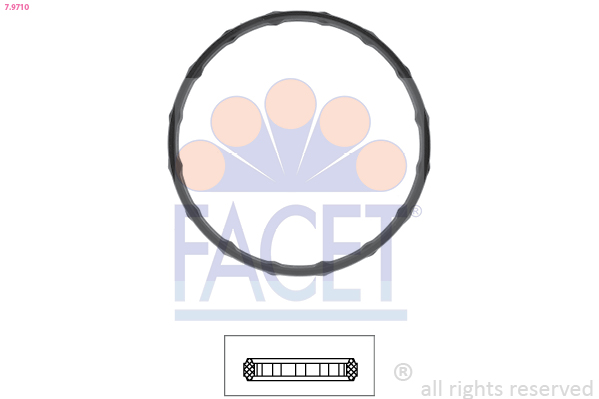 FACET 7.9710 سدادة، الثرموستات