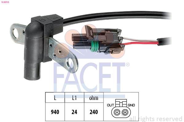 FACET 9.0010 Sensor,...