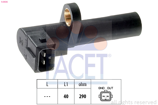 FACET 9.0036 Sensor,...