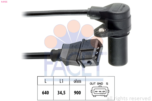 FACET 9.0155 Sensor,...