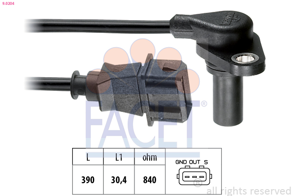 FACET 9.0204 Sensor de...