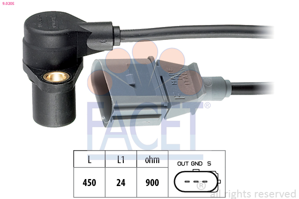 FACET 9.0205 Sensor,...