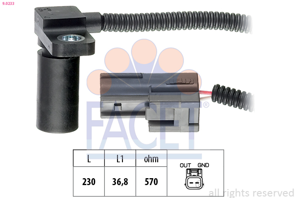 FACET 9.0233 Sensor de...