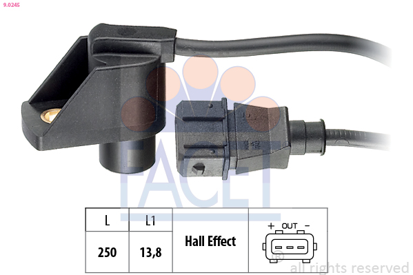 FACET 9.0245 Sensor,...