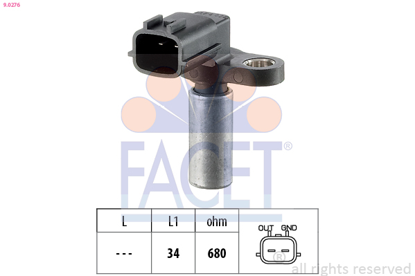 FACET 9.0276 Sensor,...