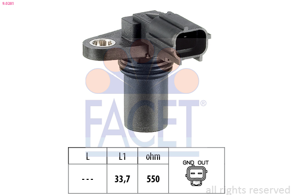 FACET 9.0281 Sensor,...