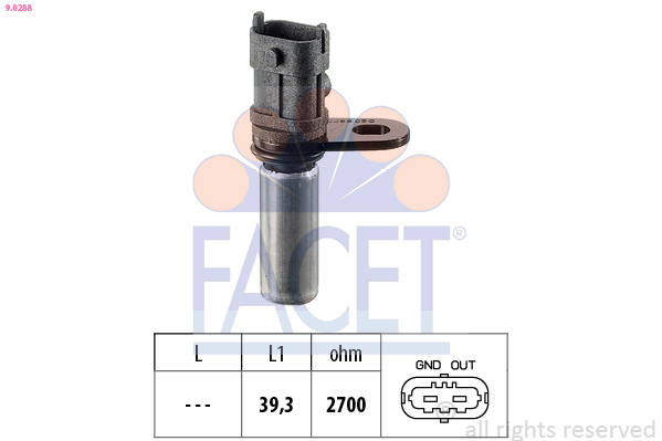 FACET 9.0288 Sensor,...