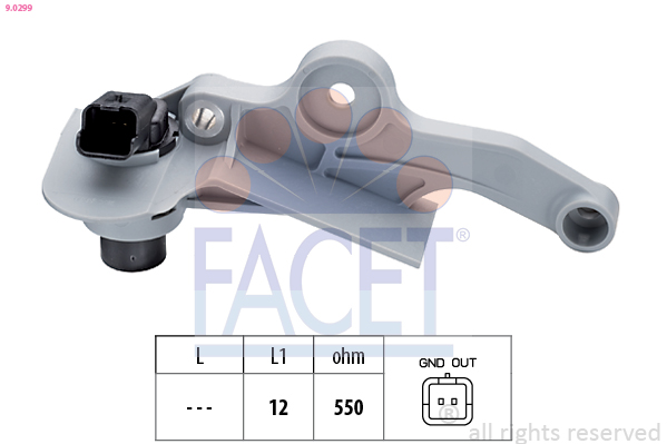 FACET 9.0299 Sensor,...