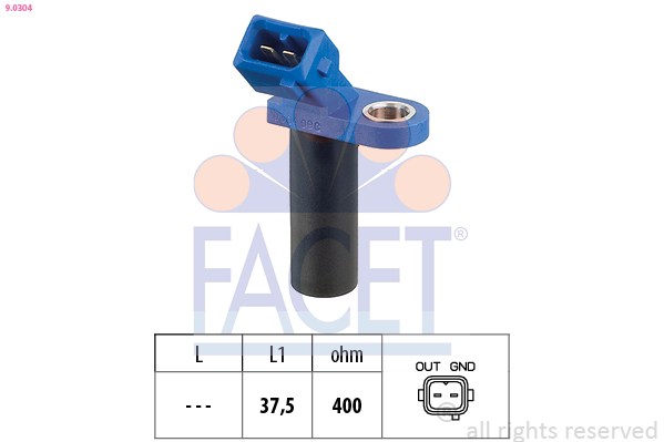 FACET 9.0304 Sensor,...