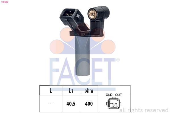 FACET 9.0307 Sensor,...