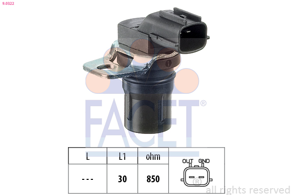 FACET 9.0322 Sensor de...