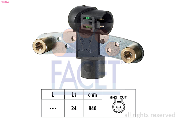 FACET 9.0324 Sensor,...