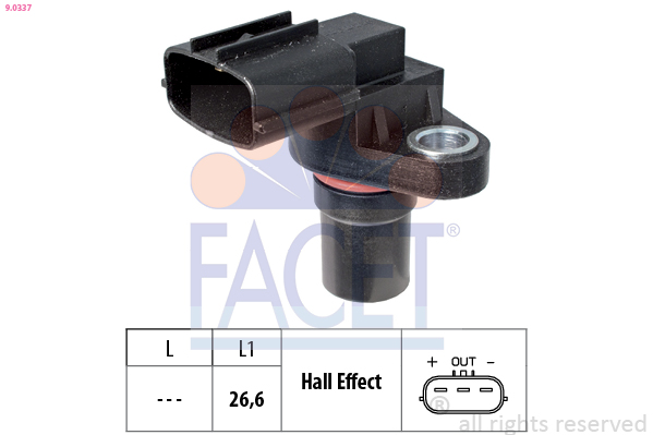 FACET 9.0337 Sensor,...