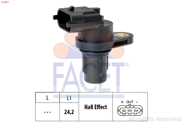 FACET 9.0387 Sensor,...