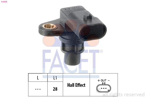 FACET 9.0388 Sensor,...