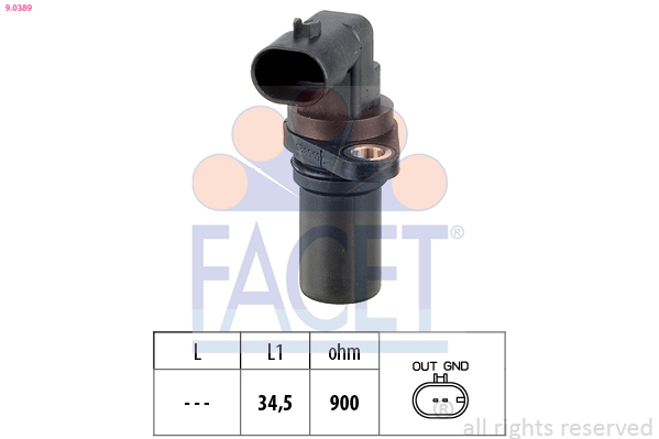 FACET 9.0389 Sensor,...