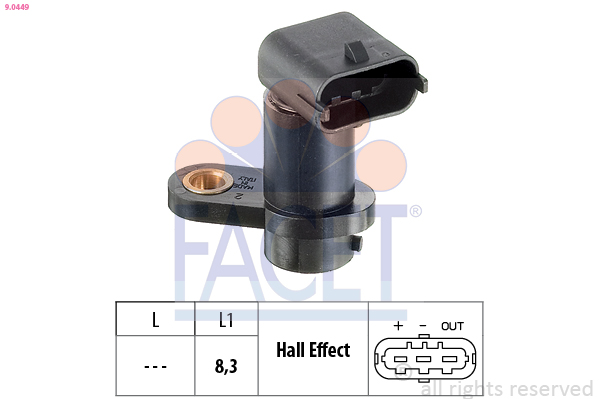 FACET 9.0449 Sensor,...