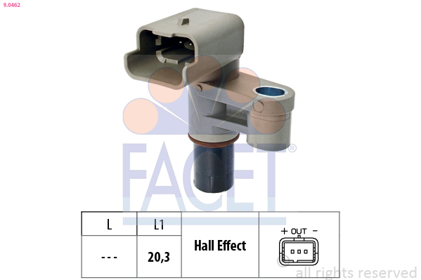 FACET 9.0462 Sensor,...