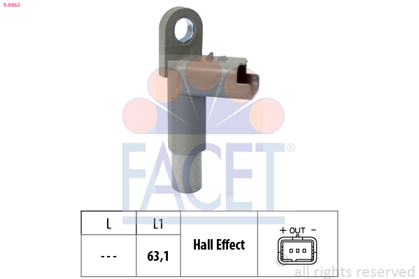 FACET 9.0463 Sensor,...