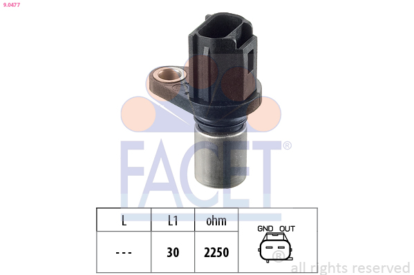 FACET 9.0477 Sensor,...