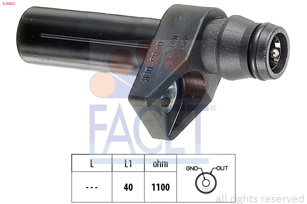 FACET 9.0483 Sensor,...