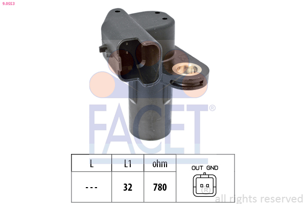 FACET 9.0553 Sensor,...