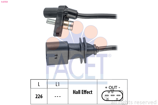 FACET 9.0759 Sensor,...