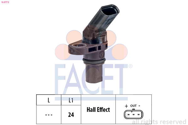 FACET 9.0773 Sensor, varvtal