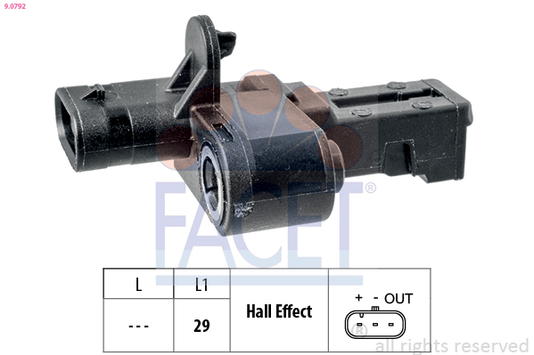 FACET 9.0792 Sensor,...