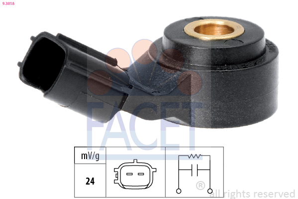 FACET 9.3018 Knock Sensor