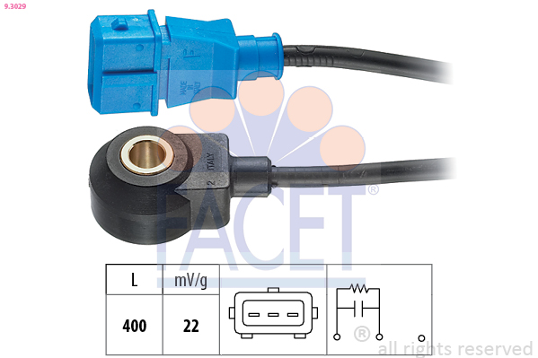 FACET 9.3029 Knock Sensor