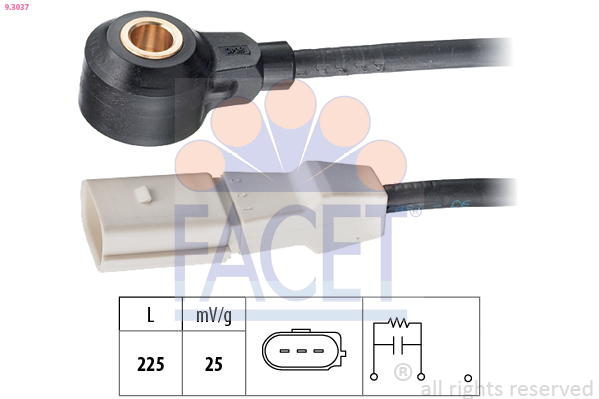 FACET 9.3037 حساس القرقعة