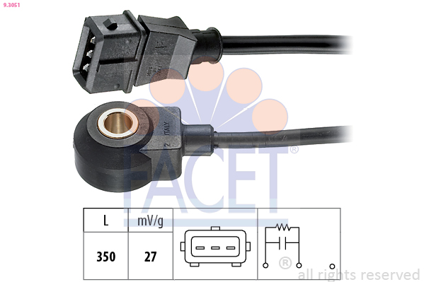 FACET 9.3051 Knock Sensor