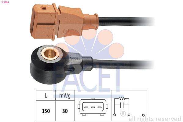 FACET 9.3064 Knock Sensor