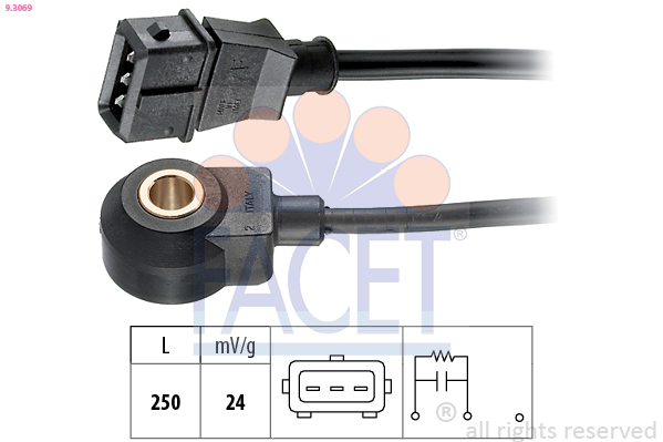 FACET 9.3069 Knock Sensor