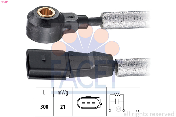 FACET 9.3111 Knock Sensor