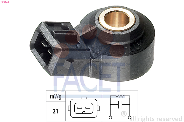 FACET 9.3143 Knock Sensor